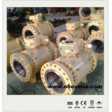 Trunnion Mounted Flanged Wcb Ball Valve (300lb-12")